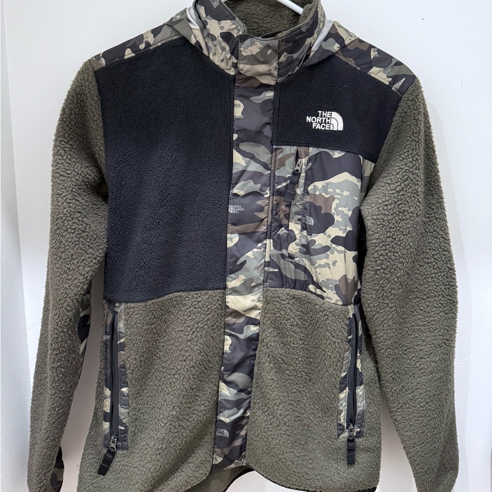 Kids The North Face Camo Fleece Jacket